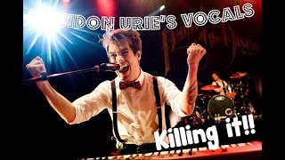 Brendon Urie´s vocals KILLING IT singing covers Queen Sinatra Billy Joel Bee Gees [upl. by Kotta]