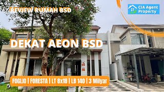 FOGLIO BSD Review rumah 8x18 [upl. by Notniw]