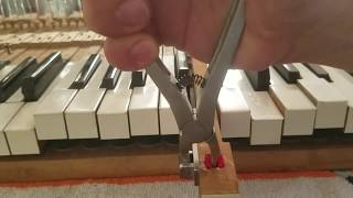 How to Fix Sluggish Piano Keys [upl. by Oedama764]