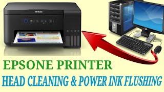 ALL EPSON PRINTER HEAD CLEANING IN HINDI [upl. by Duong]