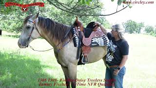 1308 1309 Tammy Fischer Daisy Signature Treeless Saddle [upl. by Neral]