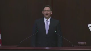 Florida Gov Ron DeSantis delivers 2023 state of the state address [upl. by Yoo790]