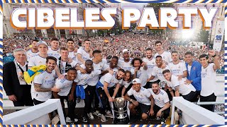 Real Madrid’s CIBELES PARTY  LaLiga CHAMPIONS [upl. by Copp]