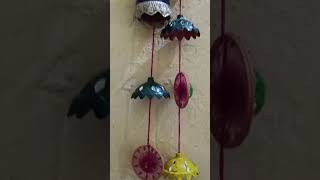 My new hanging DIY make with waste kulhad Full blog coming soon 🥰☺️👍👍🙏🙏💖💖💖 [upl. by Anrahc]