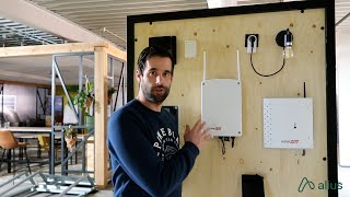 Wifi antenne aansluiten op SolarEdge omvormer  SolarEdge  Alius [upl. by Thom]