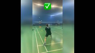 How to drop shot in badminton learn it  shorts badminton [upl. by Bander]