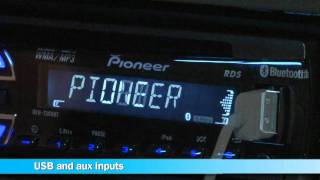 Pioneer DEH7300BT Car Stereo Demo  Crutchfield Video [upl. by Raffarty775]