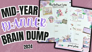 MIDYEAR PLANNER LINEUP BRAIN DUMP [upl. by Pedaiah]