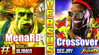 SF6 MenaRD Blanka Vs Deejay CrossoverRD ▰ High Level [upl. by Nollaf71]