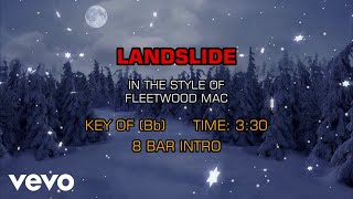 Fleetwood Mac  Landslide Karaoke [upl. by Nali288]