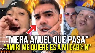 quotAMIRI ME QUIERE ES A MÍ CABRNquot CDOBLETA SE BURLA DE ANUEL Y LE TIRA  BENNY REACCIONA CON COSCU [upl. by Shulem446]