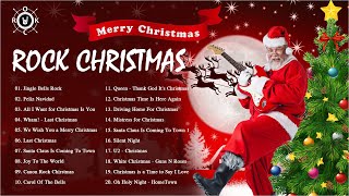 Best Rock Christmas Music  Rock Christmas Songs Of All Time  Happy New Year [upl. by Anahs5]