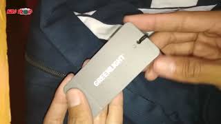 Review dan Unboxing jaket greenlight Keren simple [upl. by Icyak]