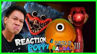 ADA MONSTER BARU YG MISTERIUS REACTION TRAILER POPPY 3 amp BAN BAN 3 INDO [upl. by Aprile407]