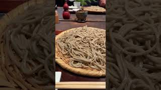 Cold soba noodles wdipping sauce is the best in summer 🥢 digjapan tripinjapan japaneseculture [upl. by Raama241]