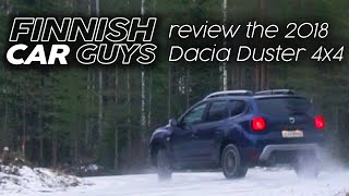 2018 Dacia Duster 4x4 review  does it drift amp go offroad [upl. by Zolnay]