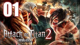 Attack on Titan 2  Gameplay Walkthrough Part 1 A New Recruit [upl. by Annaid]