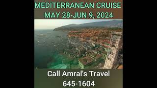 Amrals Travel Mediterranean Cruise [upl. by Naujaj]