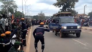 DEMONSTRATION DU GROUPE D INTERVENTION DE L ESCADRON DE GENDARMERIE DE FERKE [upl. by Hanahsuar926]