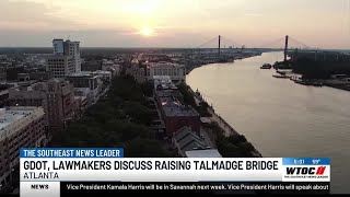 GDOT Lawmakers discuss raising Talmadge Bridge [upl. by Saul]