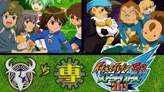 Wood Legends vs Shorts Legends  Inazuma Eleven GO Strikers 2013 [upl. by Ecire]