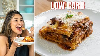 Easy Keto Lasagna with Low Carb Pasta Noodles [upl. by Dick]