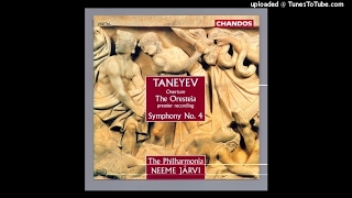 Sergei Taneyev  Oresteia Overture based on themes from the opera Op 6 1889 [upl. by Gherardi625]