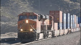 World Famous Cajon Pass 4K  January 2024 [upl. by Asim166]