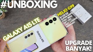 MAKIN UPGRADE UNBOXING Samsung Galaxy A15 LTE 4G Indonesia Samsung Harga 2 Jutaan Makin MANTAP [upl. by Ydniw]