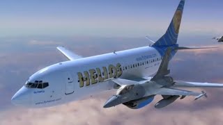 Helios Airways Flight 522  Crash Animation [upl. by Gobert]