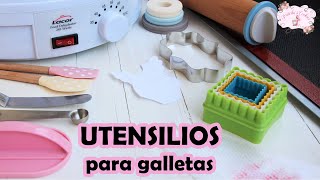 Guía completa de utensilios y materiales para galletas decoradas 12 🥣 I Ustensile pentru biscuiti [upl. by Nottus]