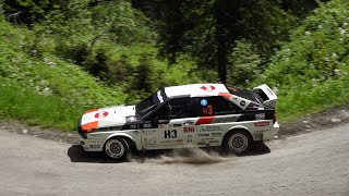 Rallye du chablais 2022 VHC EHRC championnat dEurope et coupe Suisse [upl. by Pail]