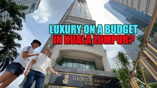 Junior Suite The RitzCarlton Kuala Lumpur  Hotel Review [upl. by Ahselrak556]