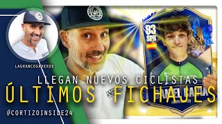 🟦🟩🟦 La bici del CAMPEÓN de ESPAÑA y llegan los PRIMEROS FICHAJES al equipo INSIDE CORTIZO 2024 [upl. by Neelia]