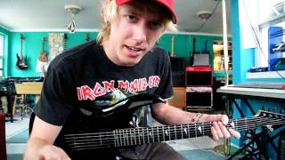 Lag Arkane A100 Guitar First impression Eric Shreds [upl. by Itnuahsa]