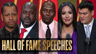 2 Hours of the Most Memorable Basketball Hall of Fame Enshrinement Speeches [upl. by Okia]