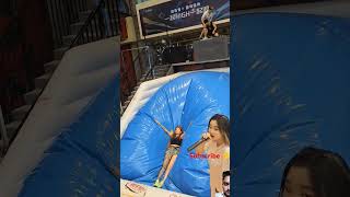 😮🥺 teen jump trampoline 😮 funny keşfet trampoline explore viral [upl. by Sikleb]