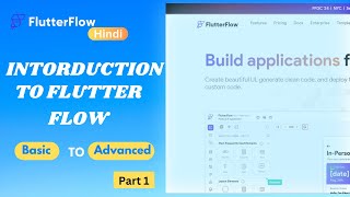 Introduction To Flutter Flow  Basic To Advanced App Development Tutorial Without Code [upl. by Moria]