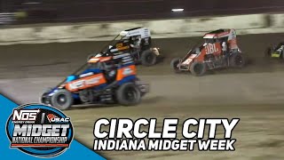 HIGHLIGHTS USAC NOS Energy Drink National Midgets  Circle City Raceway  June 5 2023 [upl. by Turnbull652]