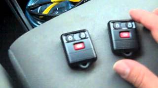 2006 Ford F250 Super Duty Keyless Entry FOB Programming [upl. by Tupler]