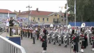 Massed pipes drums and military bands play Highland Cathedral [upl. by Miarhpe]