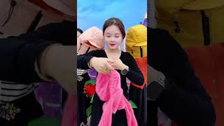 Popular new productUseful scarf in the cold season cute pink color shortvideo viralvideo [upl. by Nida]