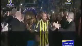 Raul Meireles celebrating Fenerbahçe Champions2014 [upl. by Autumn]