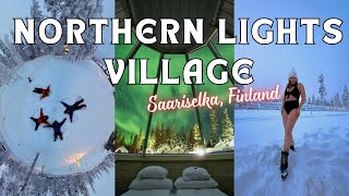 3D2N NORTHERN LIGHTS VILLAGE FINLAND  The Experience amp Cost 2024 [upl. by Cirtemed]