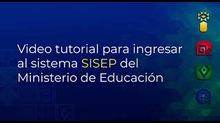 Tutorial de ingreso al sistema sisep [upl. by Pollitt177]