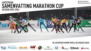 Samenvatting Daikin Marathon Cup 5 – Jan van der Hoorn Schaatssport Marathon  Vrouwen [upl. by Pritchett]