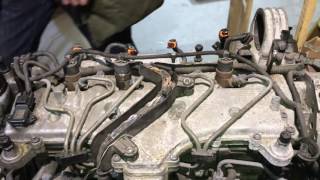 Volvo 24 D5 Euro 3 Complete Inlet Manifold Removal  Cleaning V70 S60 XC70 XC90 [upl. by Mungo]