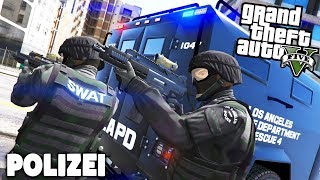 SWAT mit KRASSEM FAHRZEUG  GTA 5 Polizei Mod  Deutsch  Grand Theft Auto V LSPDFR [upl. by Apfel]