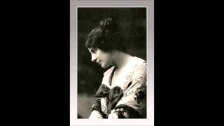 Soprano GERALDINE FARRAR  La Bohème  quotSì mi chiamano Mimìquot 1912 [upl. by Thom50]