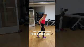 Mercuria Running Glute Activations Poop Scrape Drill for Glute Max [upl. by Combe933]